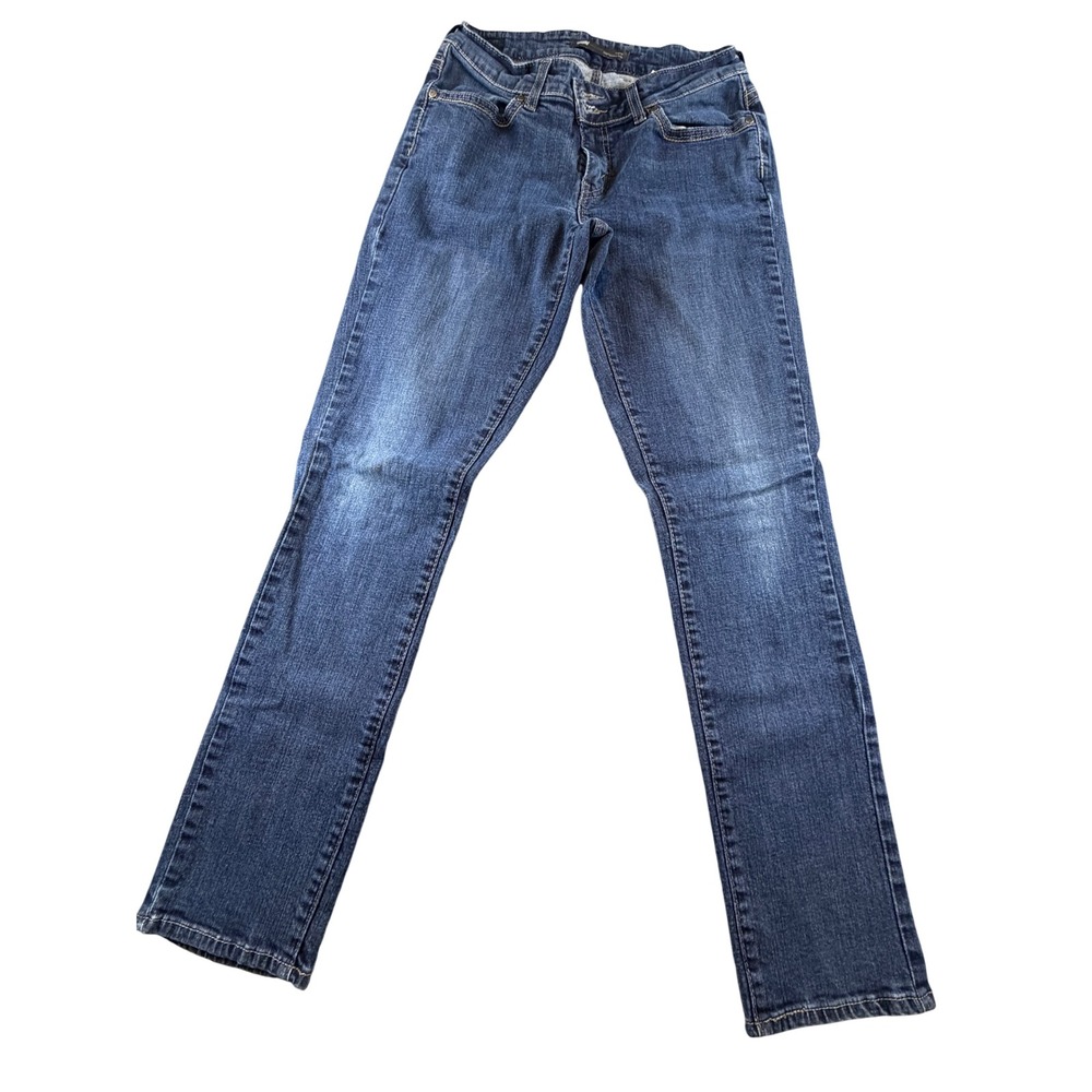 Levis 529 Curvy Skinny Leg Jeans Dark Wash Blue Denim Womens 8M W29 L32